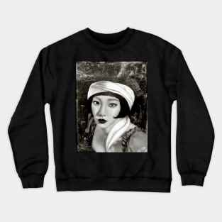 Taeyeon - digital photorealism painting Crewneck Sweatshirt